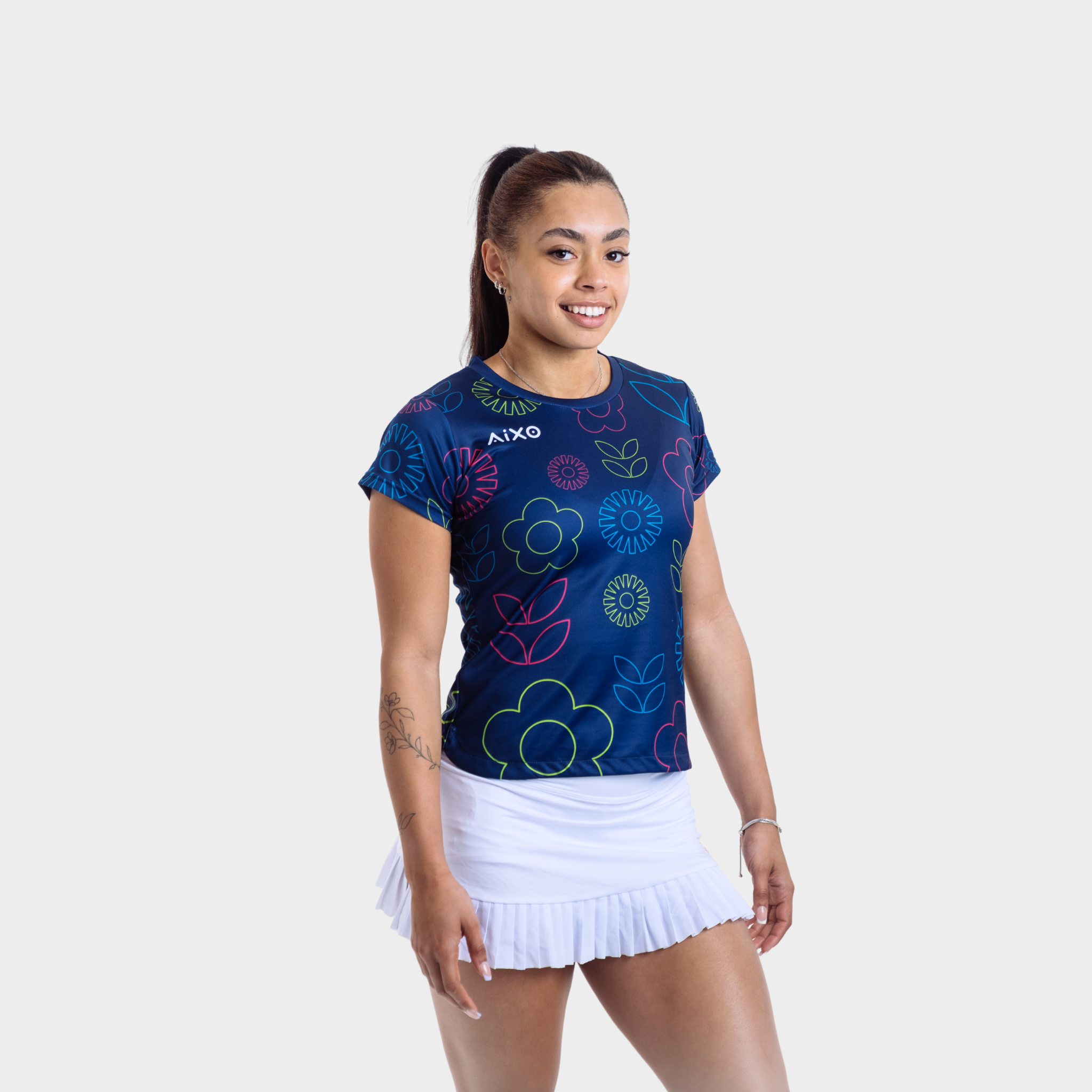 Aixo Spring Womens T Shirt Ivory T Shirt Aixo