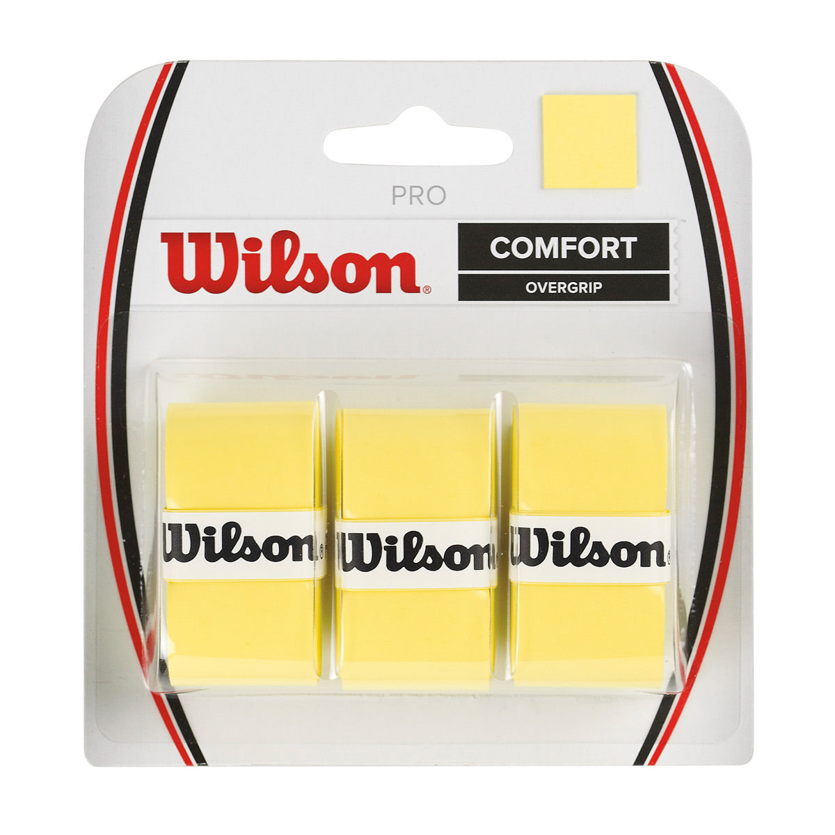 Wilson Pro Overgrip (3Pk) Yellow WRZ4014YE Overgrips Wilson