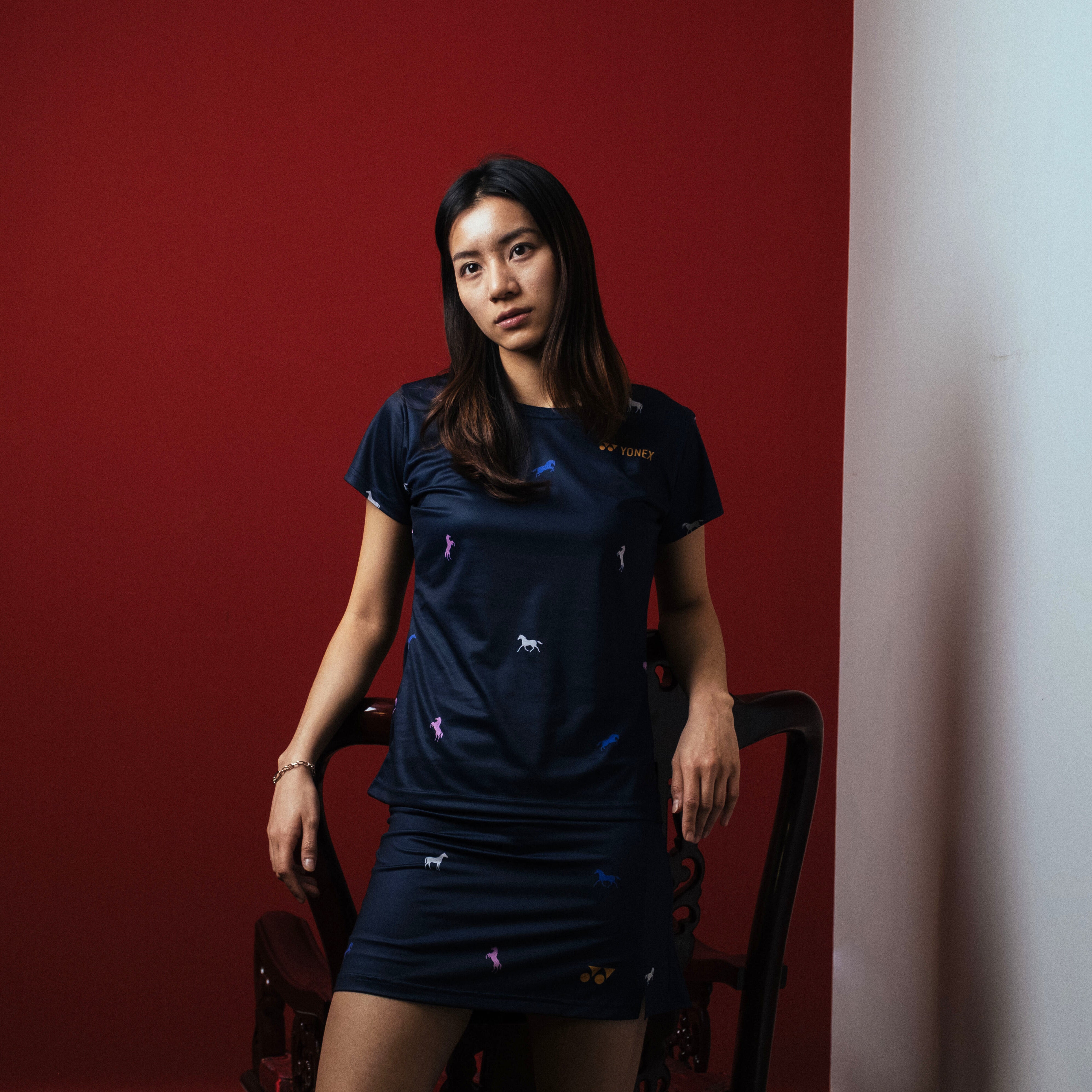 Yonex Midnight Grace – Women’s Performance Shirt (Ink Blue) Yonex CNY2026 TT C Women Clothing Yonex