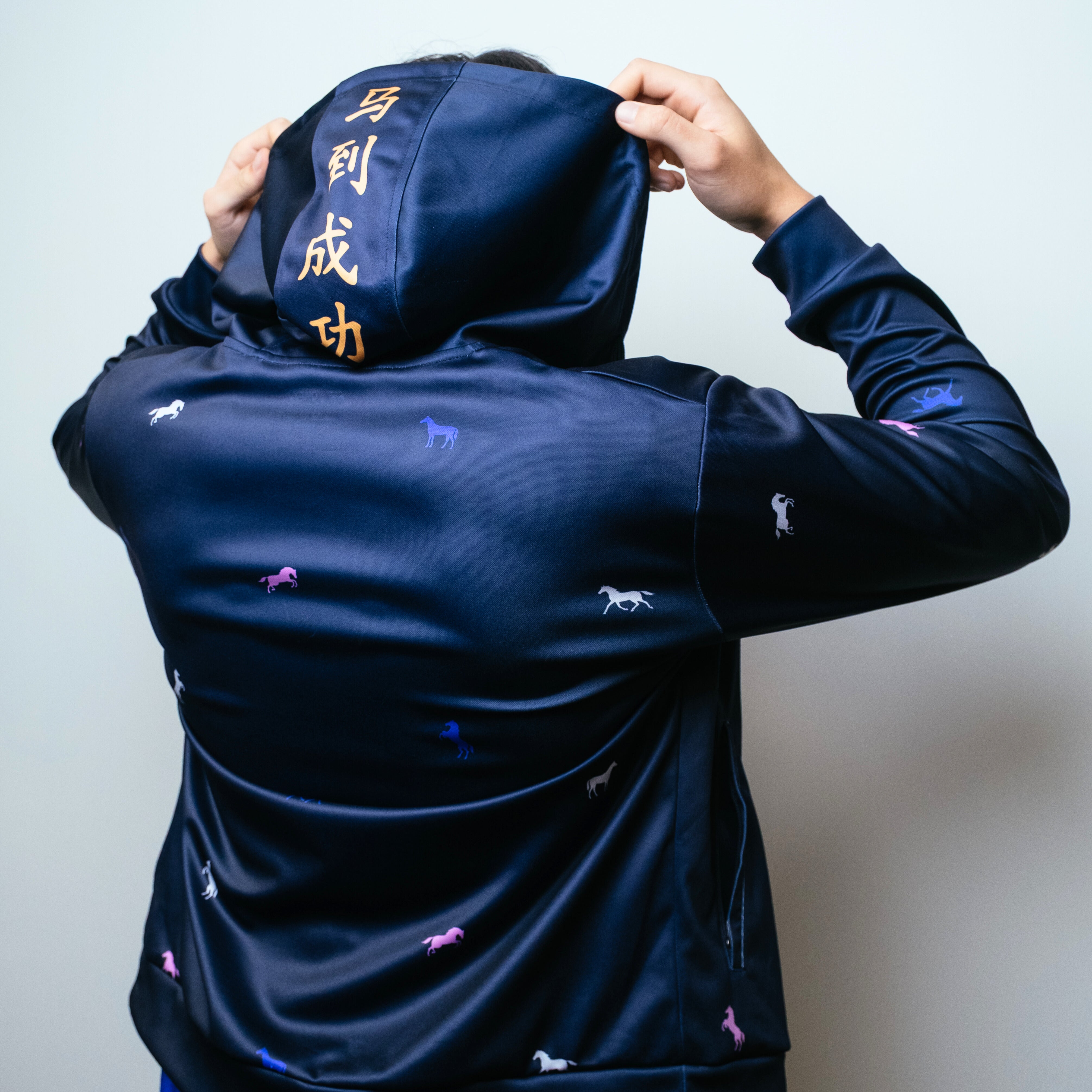 Yonex Heavenly Rider – Unisex Zip Hoodie (White) Yonex CNY2026 Zip Hood Sweat A Unisex Clothing Yonex