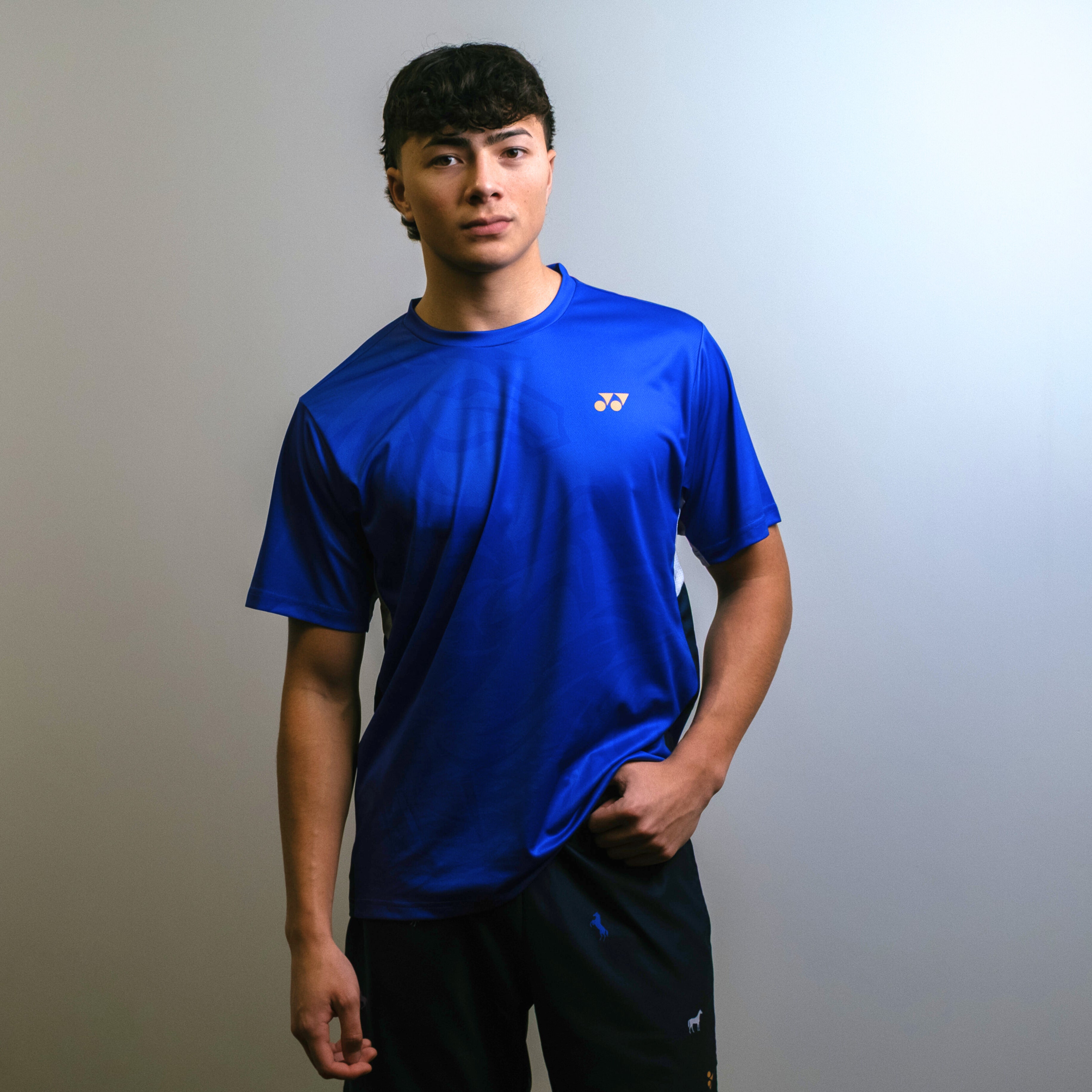 Pre-Order Yonex Imperial Stallion Men’s Game Top – Celestial Purple Yonex CNY2026 Game Top A Men Celestial Purple Clothing Yonex