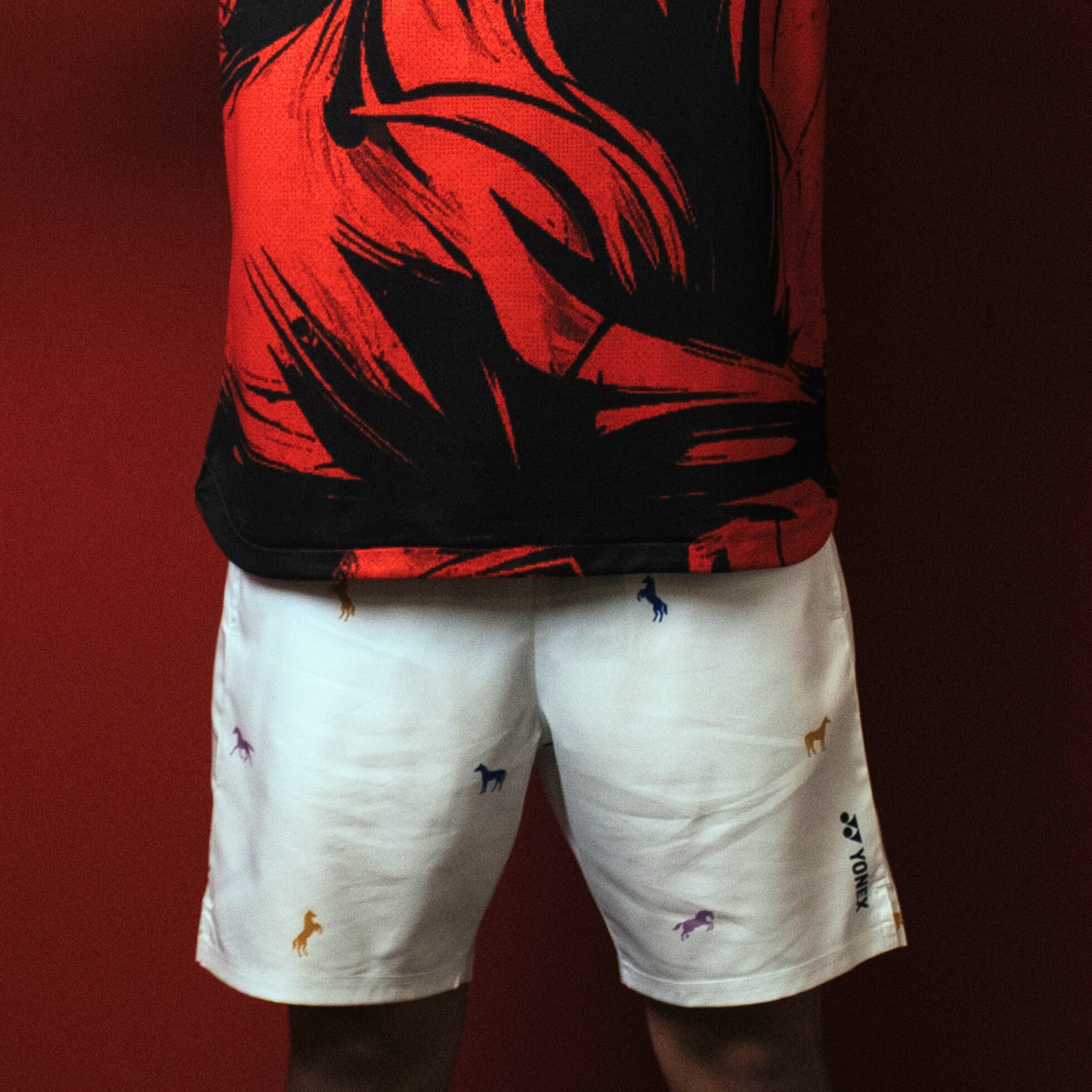 Pre-Order Yonex Galloping Spirit – Performance Game Shorts (White) Yonex CNY2026 Game Short A Men Clothing Yonex