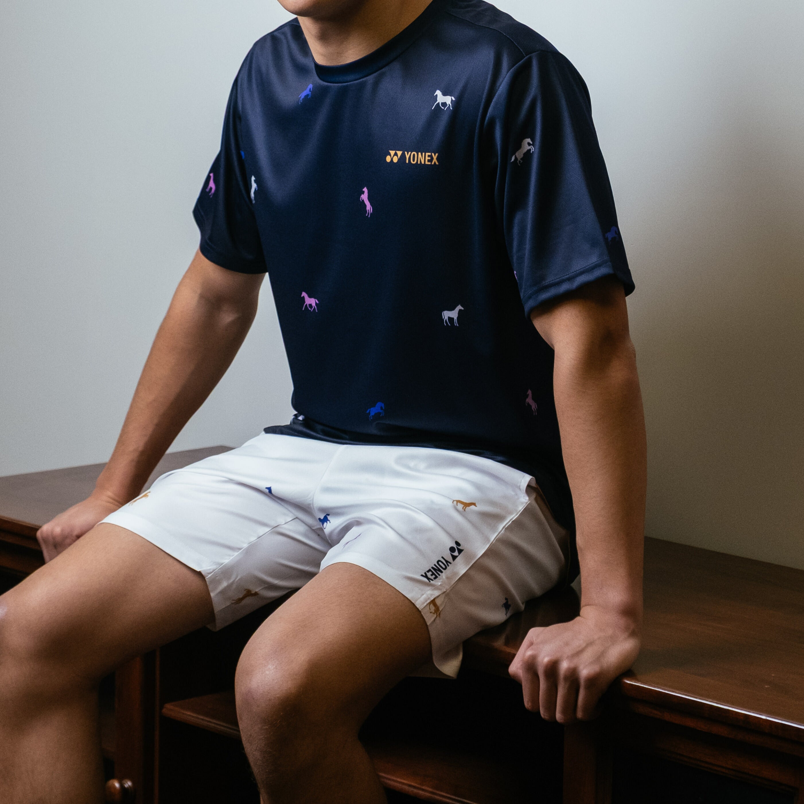Yonex Galloping Spirit – Performance Game Shorts (White) Yonex CNY2026 Game Short A Men Clothing Yonex