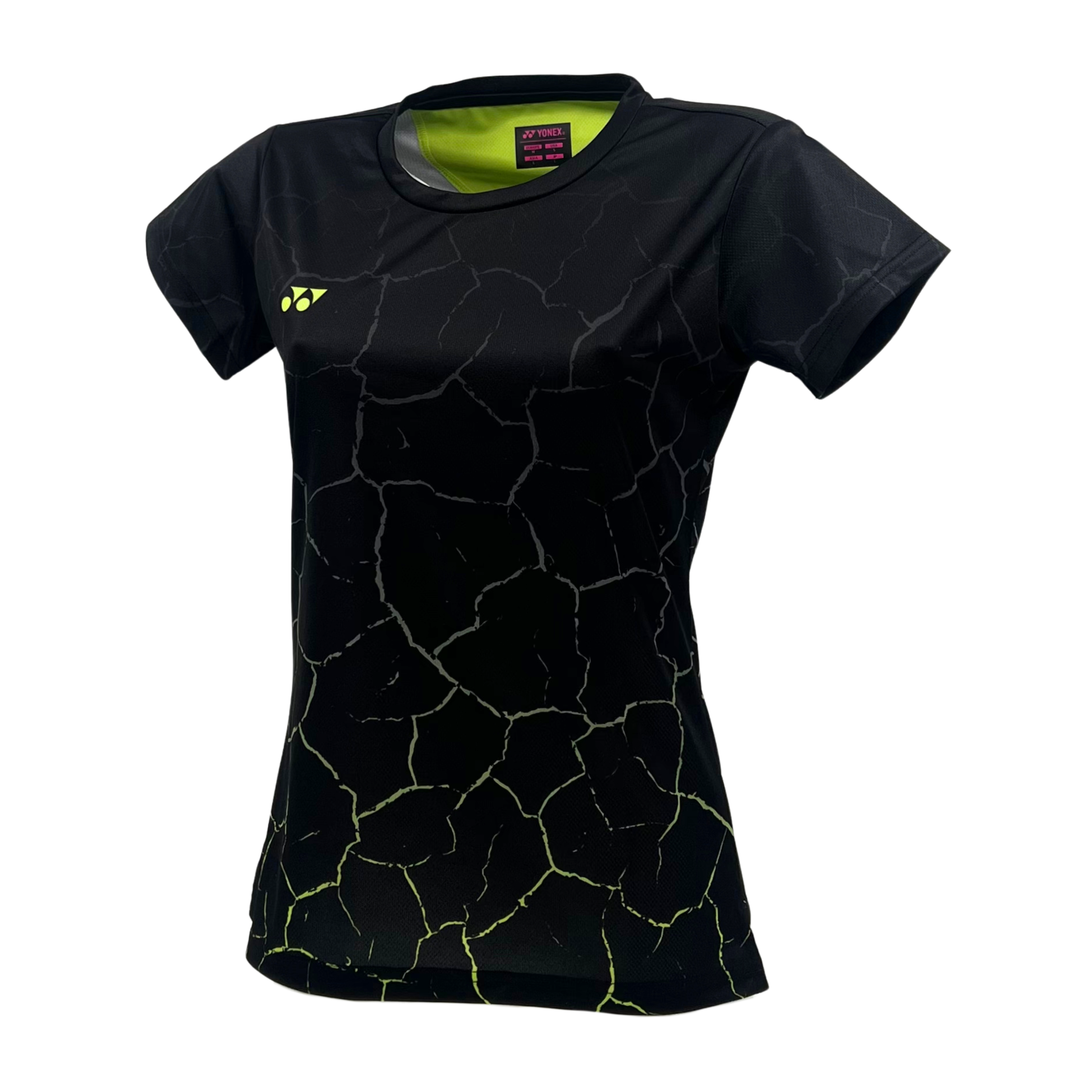 Yonex Limited Edition YTL10 Womens T-Shirt Black BLACK Clothing Yonex