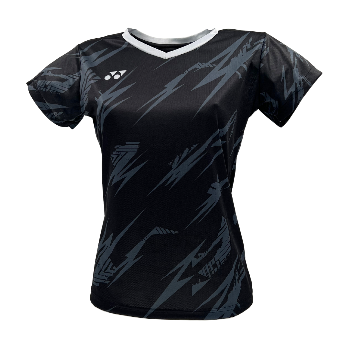 Yonex YTL8 T-Shirt Womens (Black/Silver) BLACK SILVER Clothing Yonex