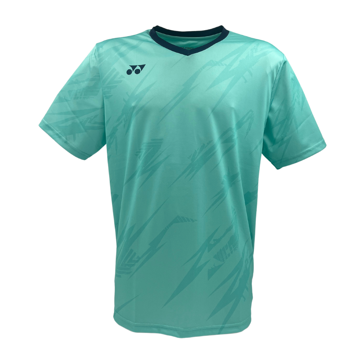 Yonex YTJ8 T-Shirt Junior - Mint/Navy Mint Navy Clothing Yonex