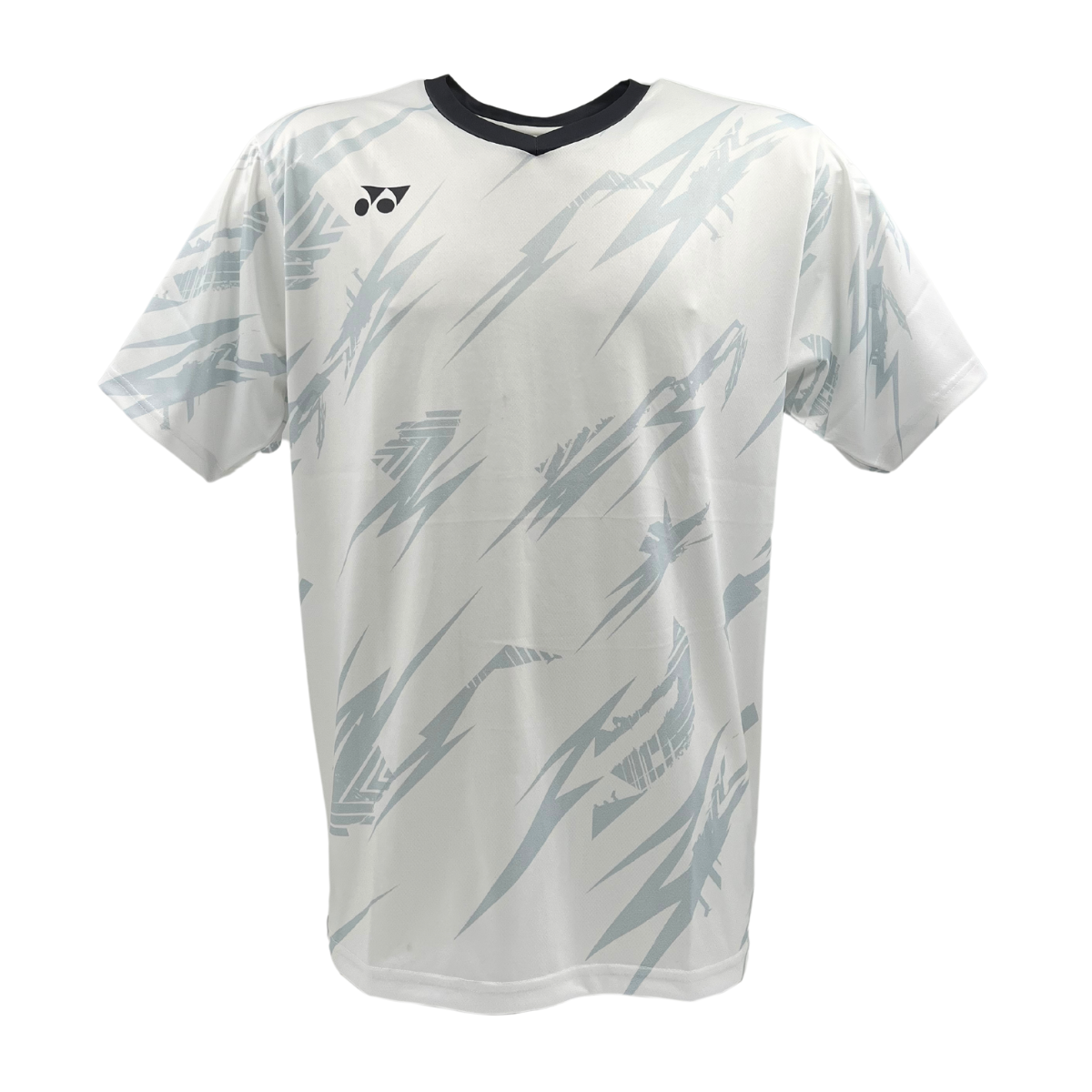 Yonex YTJ8 T-Shirt Junior (White/Charcoal) Clothing Yonex