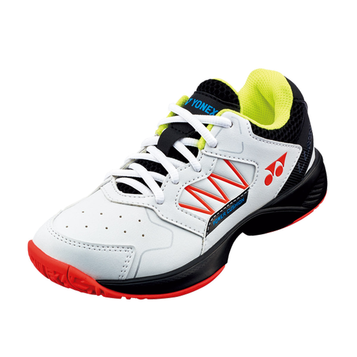 Yonex Lumio 2022 Tennis Court Shoes Junior - Black/White shoes Yonex