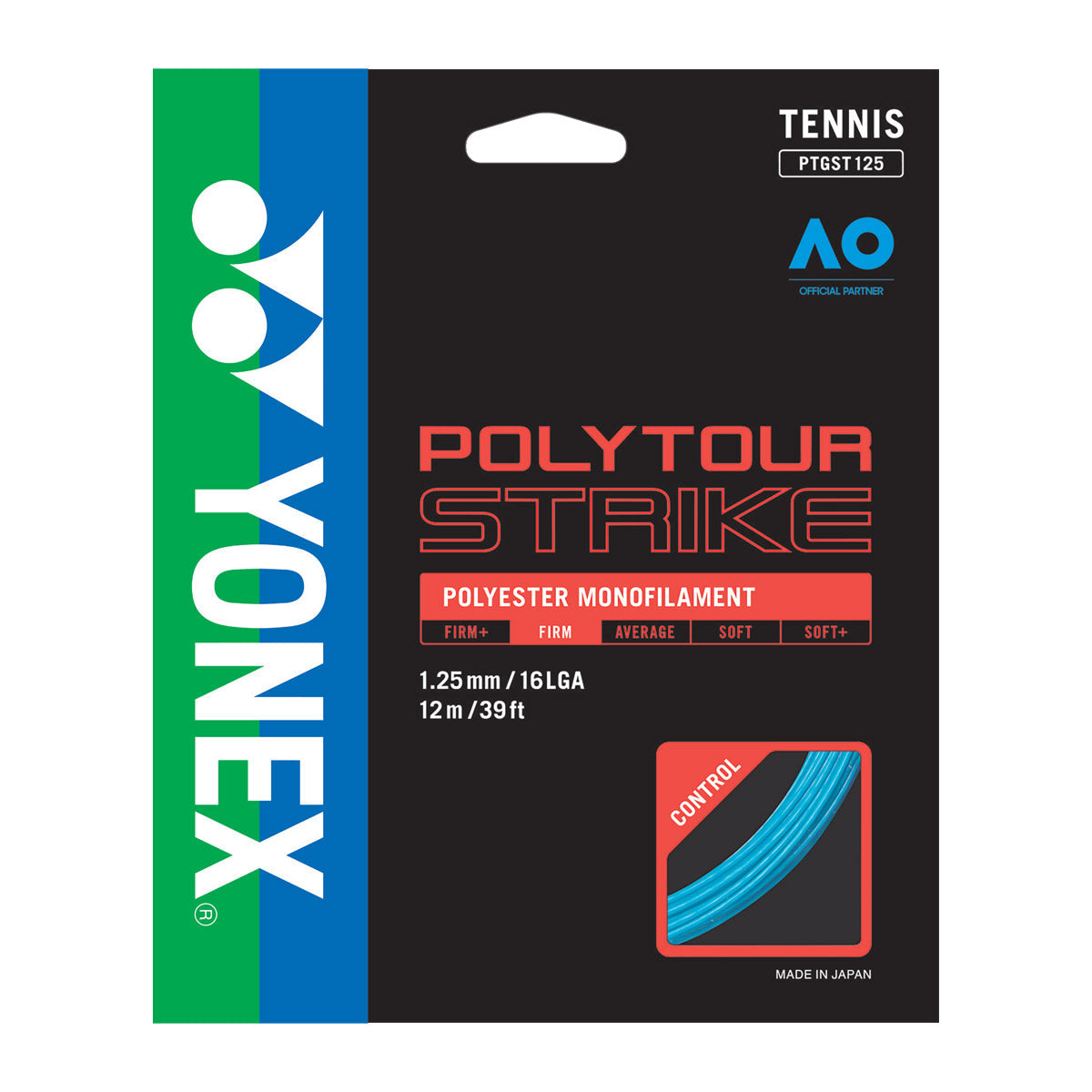 Yonex Polytour Strike 1.25mm Set BLUE 12m Set Clearance Yonex