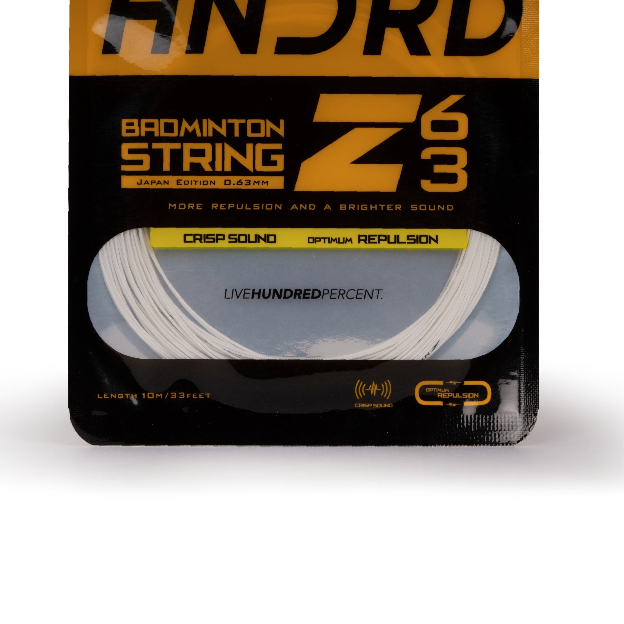 Hundred 63 Z Badminton String HBAA-2M042-1 String (Packs) Hundred