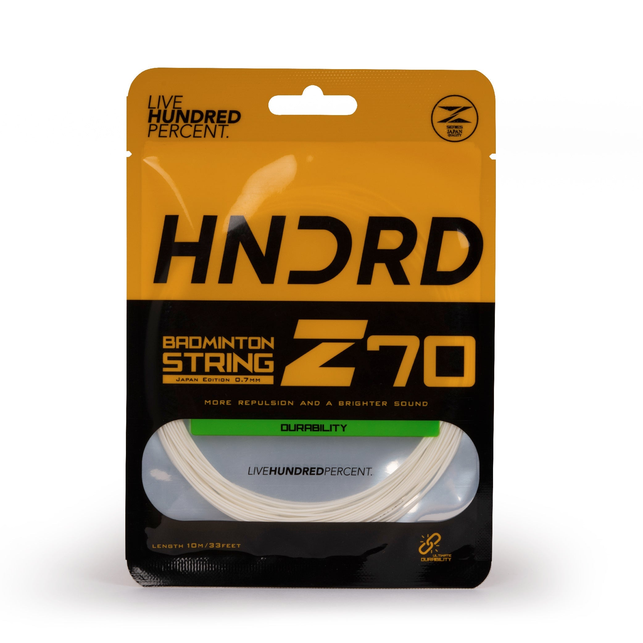 Hundred 70 Z Badminton String HBAA-2M044-1 String (Packs) Hundred