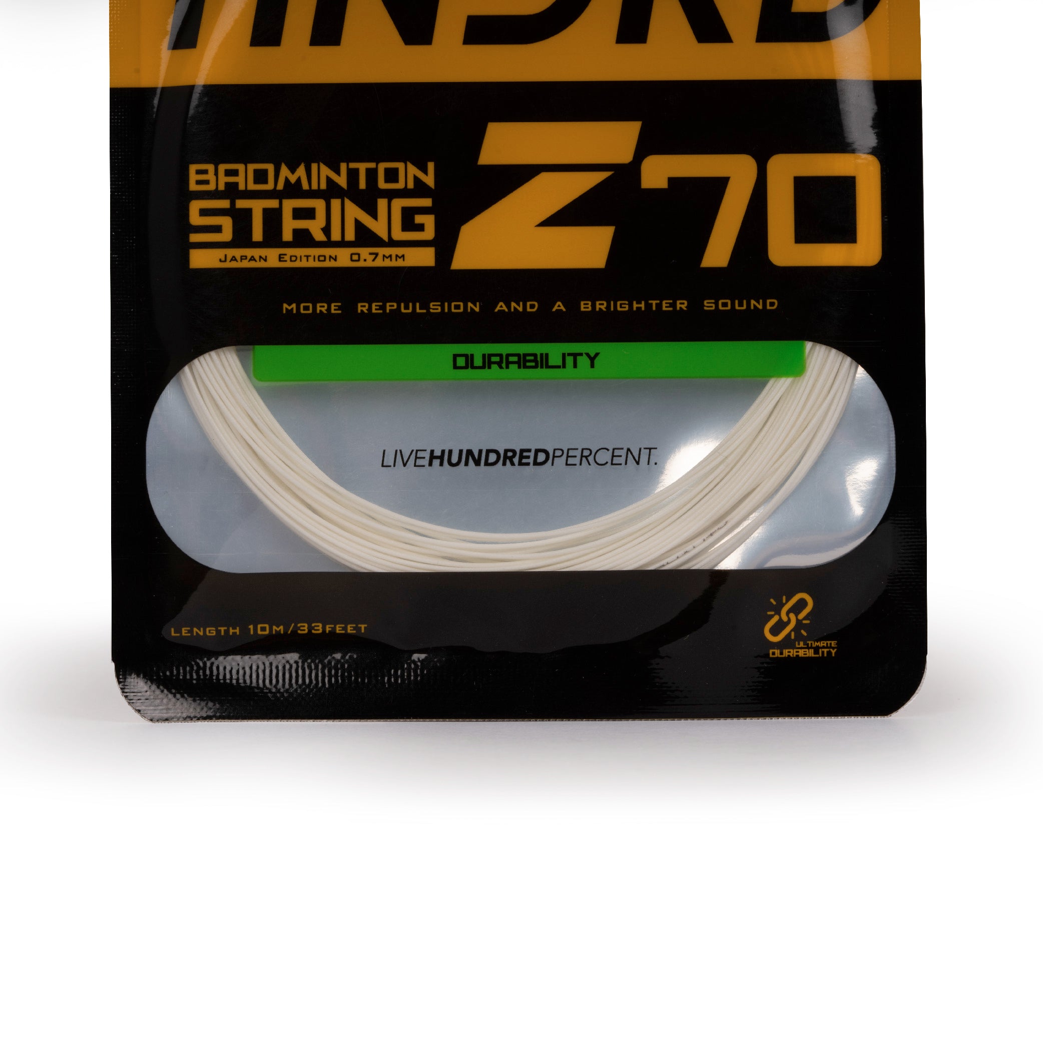 Hundred 70 Z Badminton String HBAA-2M044-1 String (Packs) Hundred