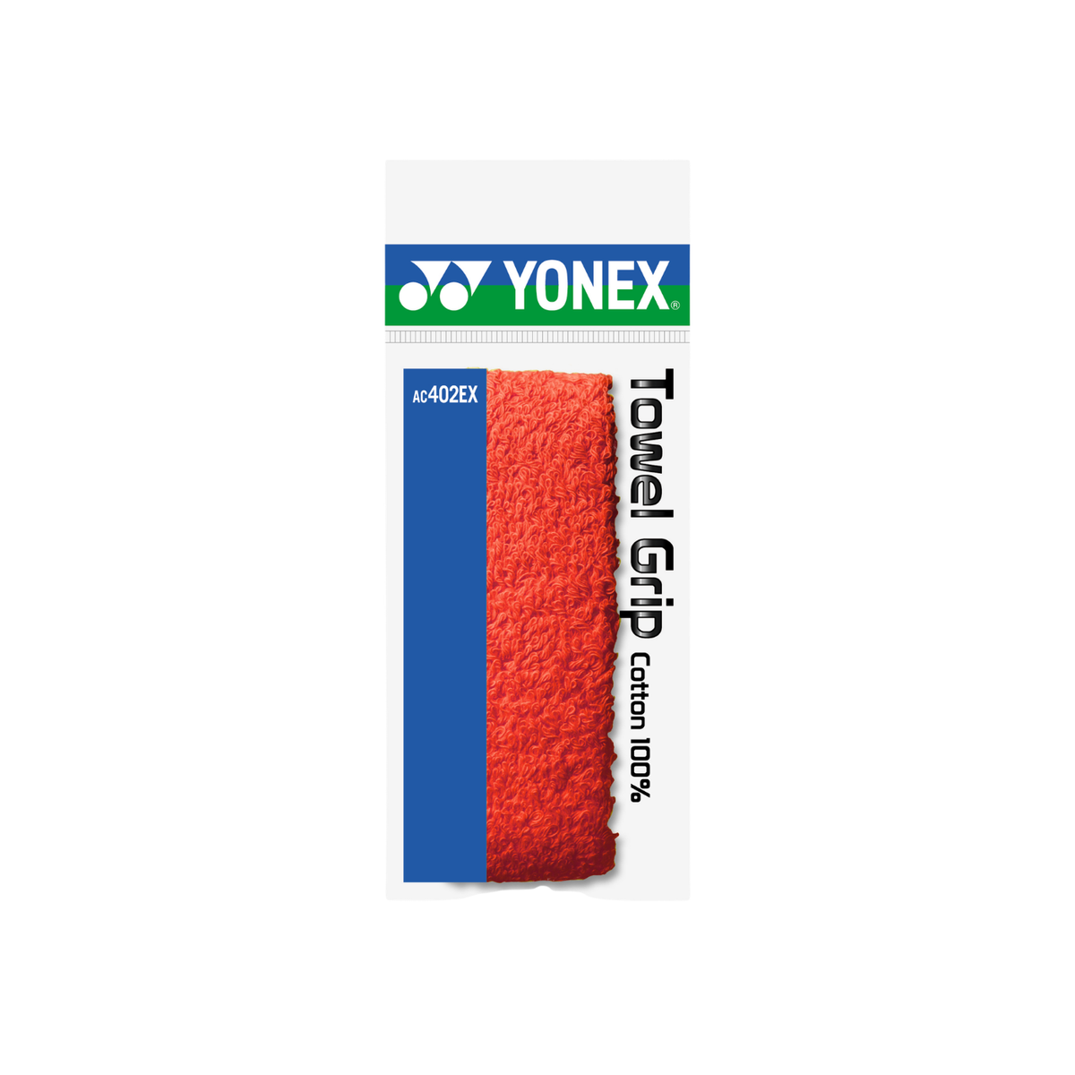 Yonex AC402EX Towel Grip (Single) - Multicolor Red Single Clearance Yonex