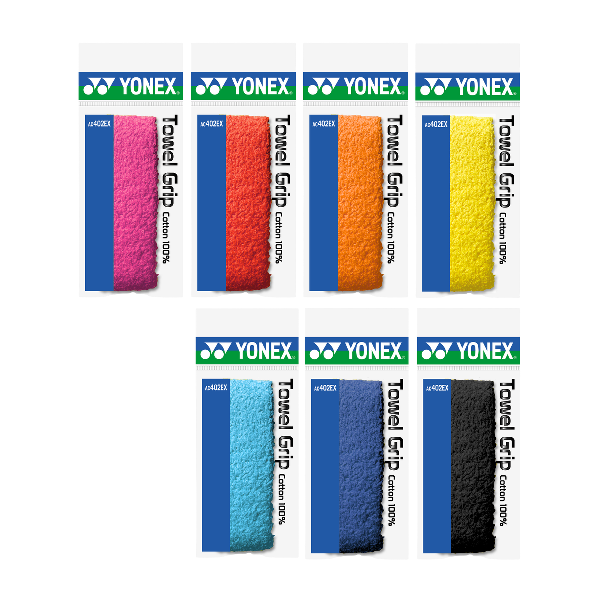 Yonex AC402EX Towel Grip (Single) - Multicolor Clearance Yonex