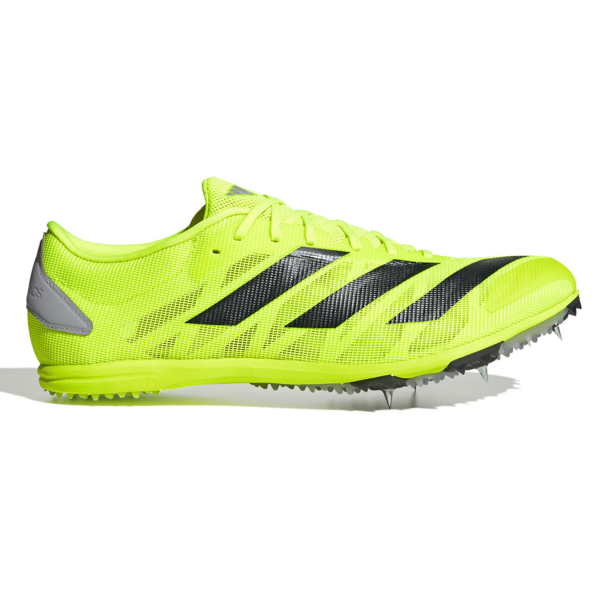 Adidas Adizero XCS 2024 Running Shoes - Yellow Lucid Lemon Core Black Halo Silver Running Shoes adidas