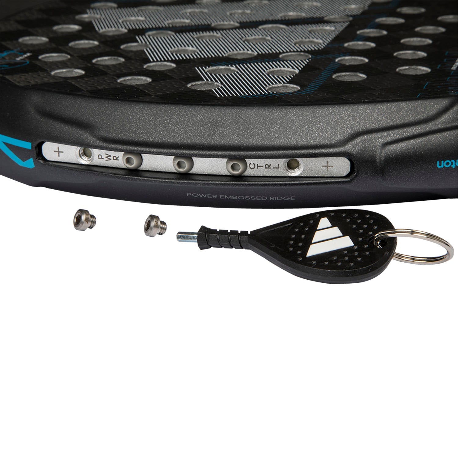 Adidas Adipower Multiweight Ctrl 3.4 Padel Racket 2025 - Black/Blue