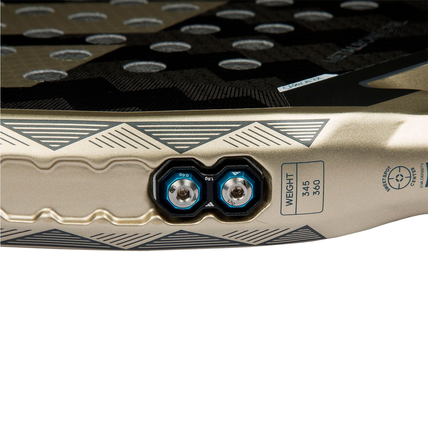 Adidas Metalbone Ctrl 3.4 Padel Racket 2025 - Gold