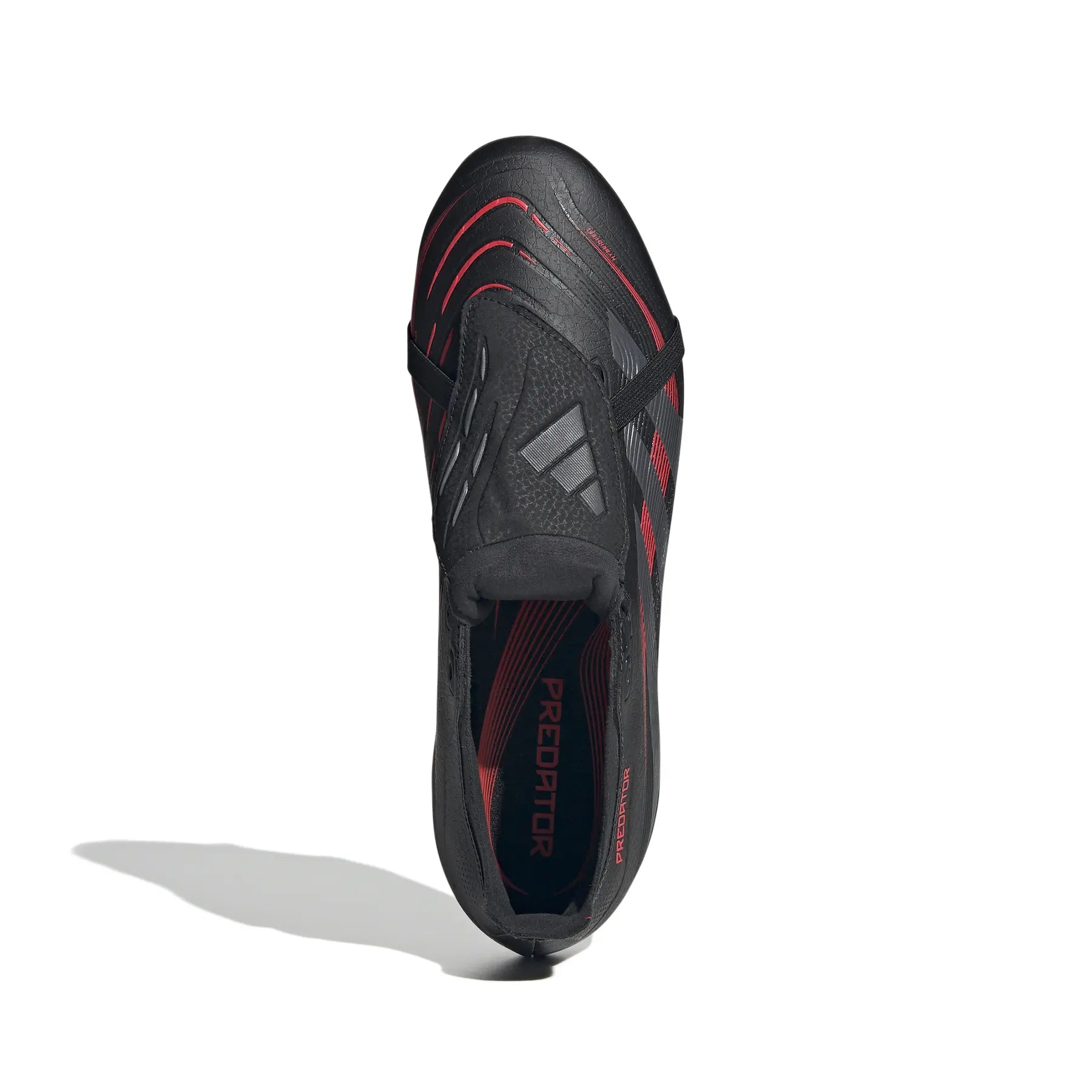 Adidas Predator League FT FG/MG Football Boots - Core Black/Red Football Boots adidas