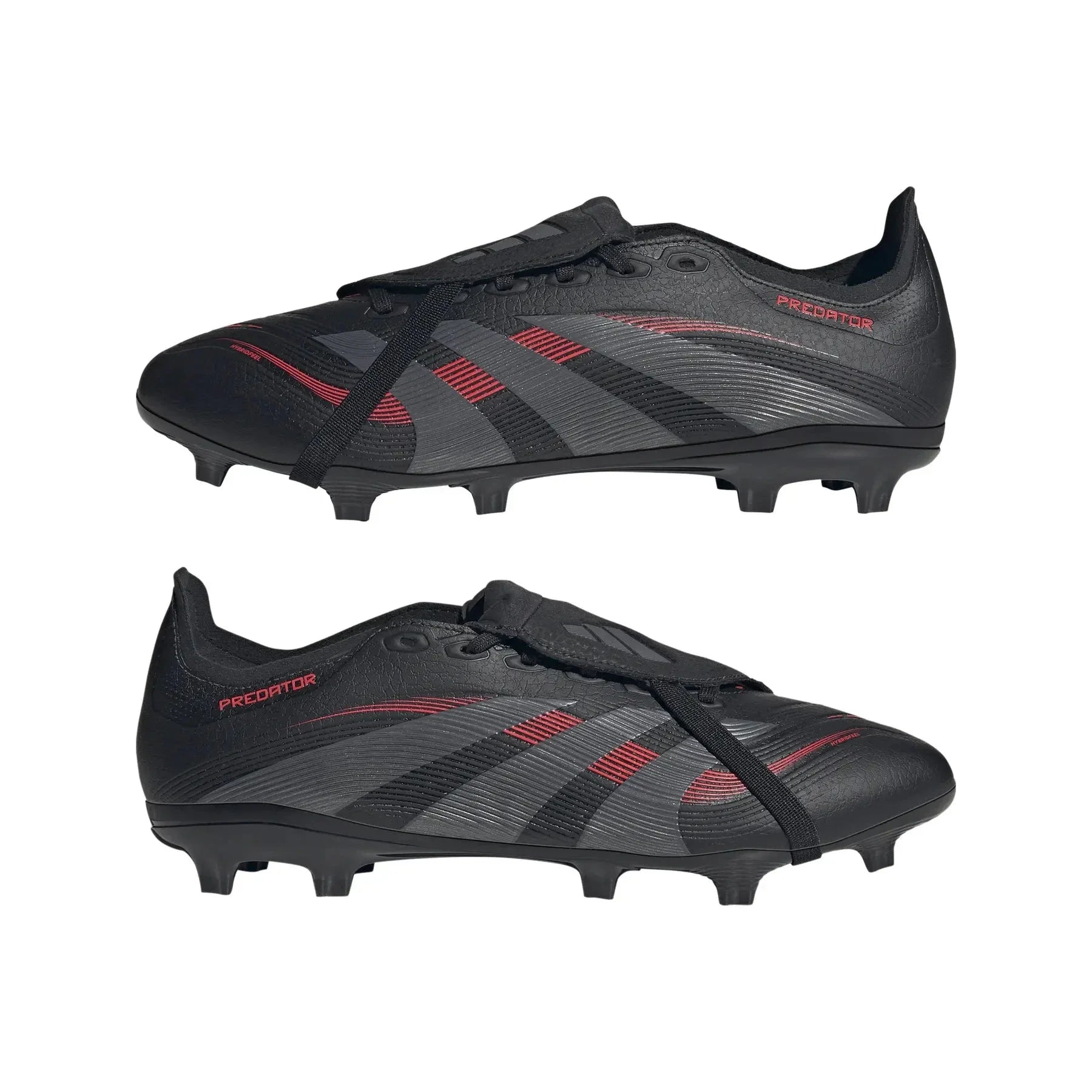 Adidas Predator League FT FG/MG Football Boots - Core Black/Red Football Boots adidas