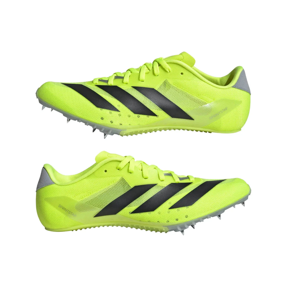 Adidas Adizero Sprintstar Running Shoe, Lucid Lemon/Black, view 9