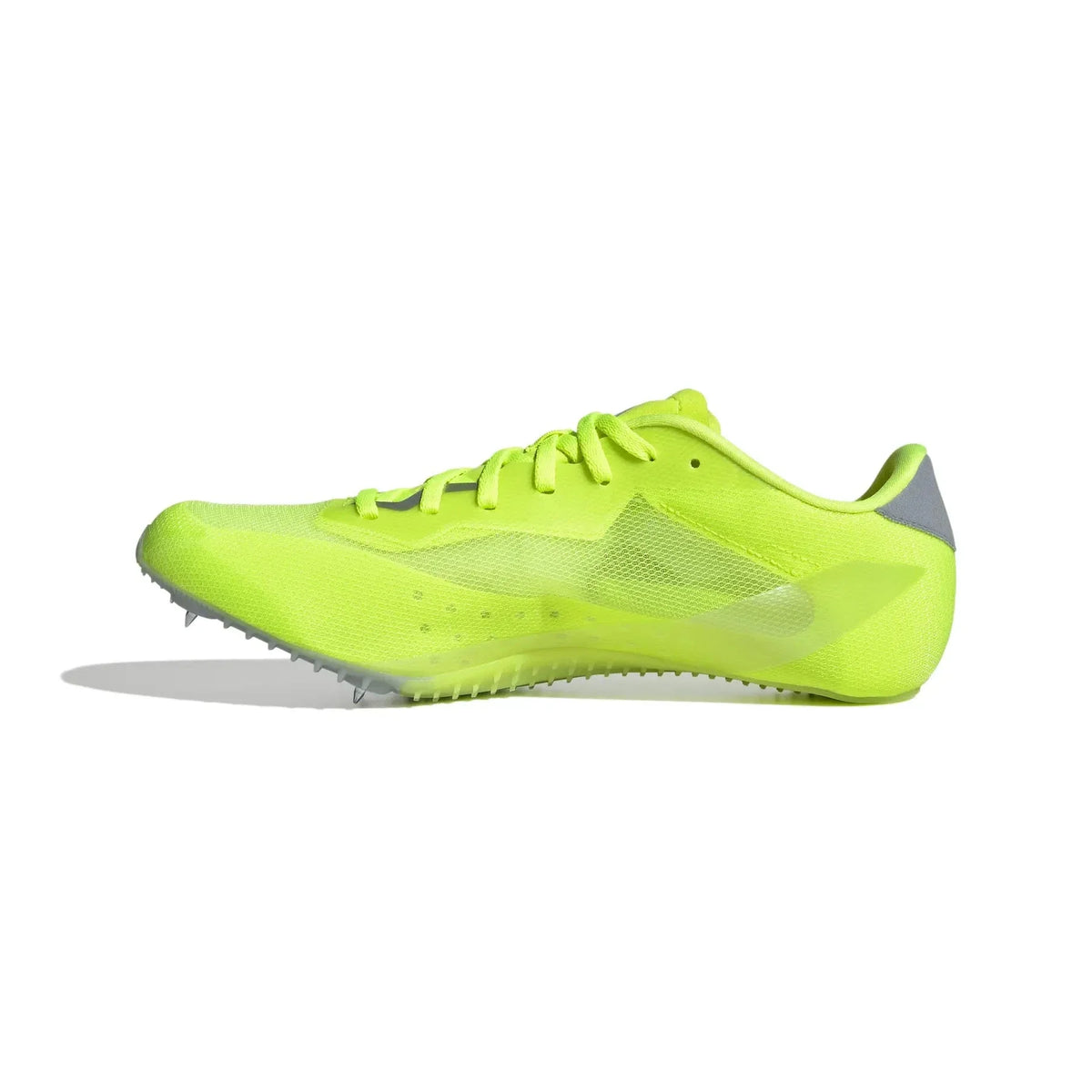Adidas Adizero Sprintstar Running Shoe, Lucid Lemon/Black, back view