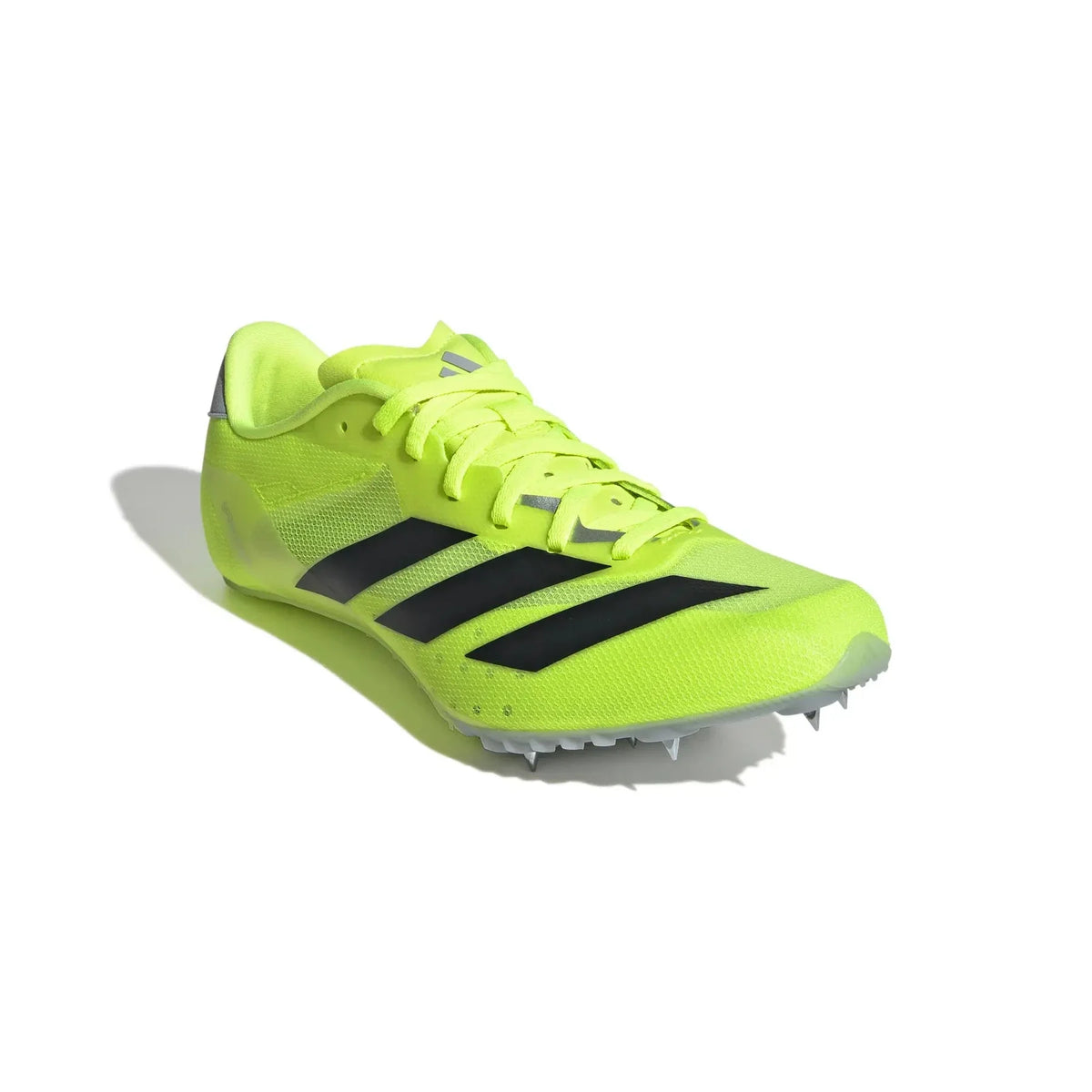 Adidas Adizero Sprintstar Running Shoe, Lucid Lemon/Black, side view
