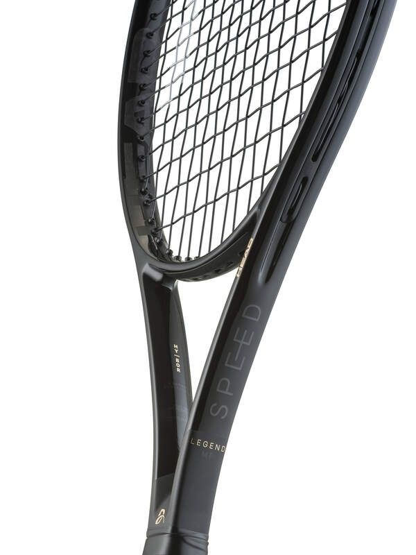 Head Speed MP Legend 2025 Tennis Racquet, Black, detail view