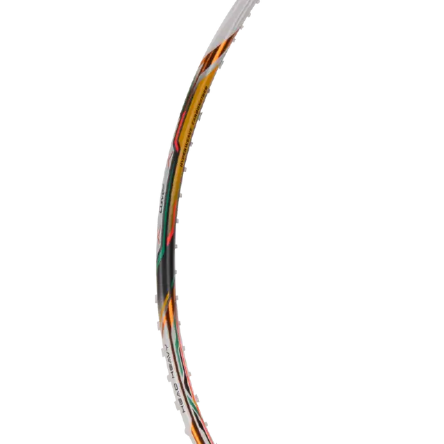 Hundred Atomic X 100 Pro 3U Badminton Racket - White/Dark Grey Badminton Rackets Hundred