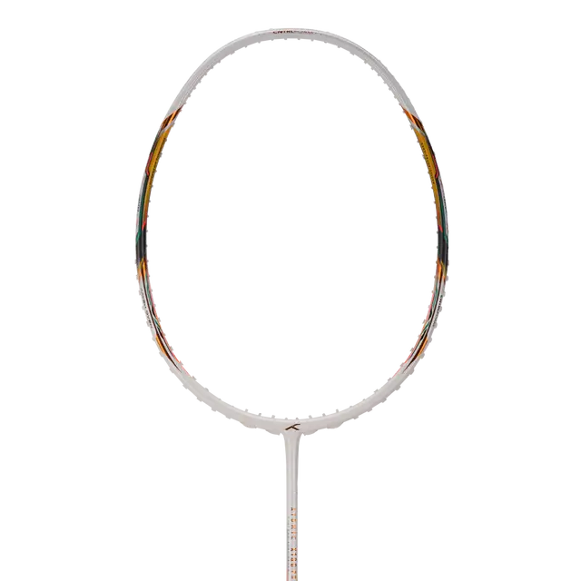 Hundred Atomic X 100 Pro 3U Badminton Racket - White/Dark Grey Badminton Rackets Hundred
