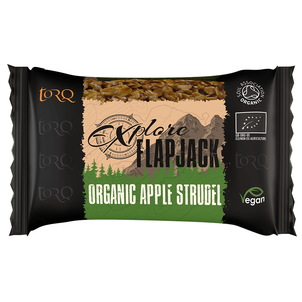 Torq EXPLORE Organic Flapjack (Single) Apple Strudel Apple Strudel Clearance Torq