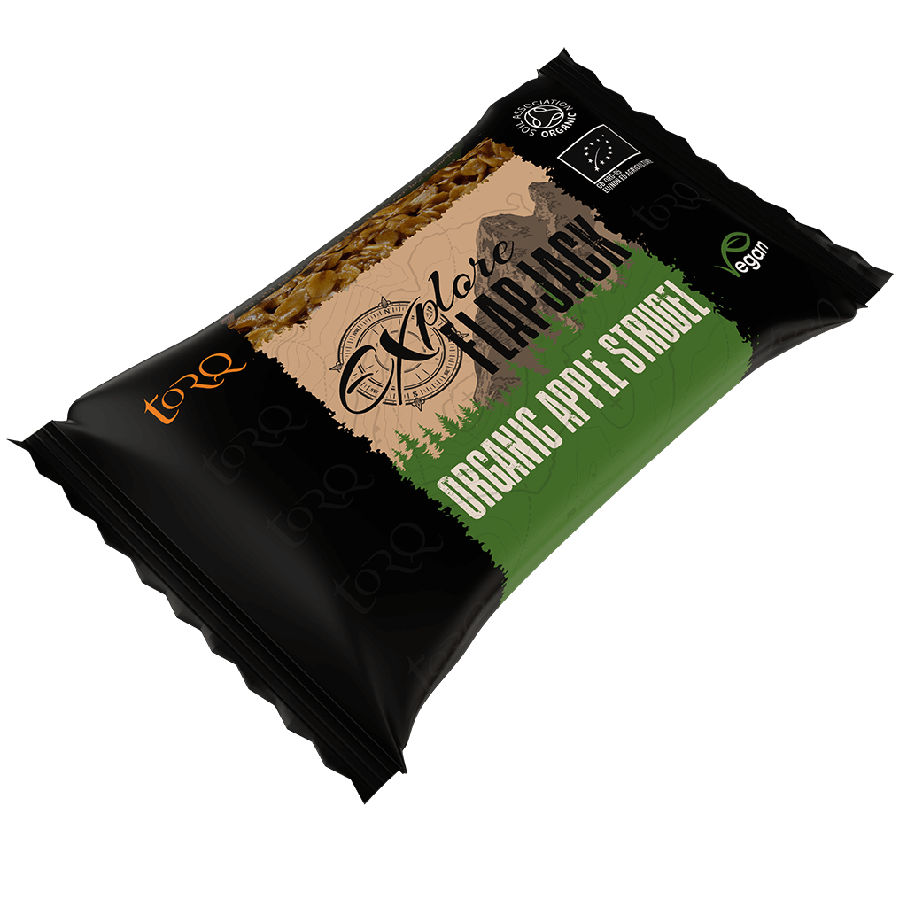 Torq EXPLORE Organic Flapjack (Single) Apple Strudel Clearance Torq