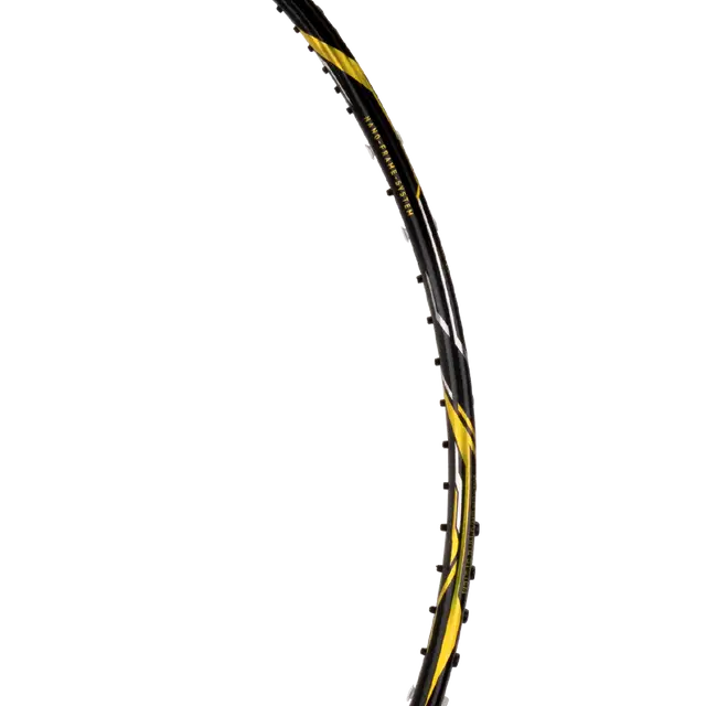 Hundred Atomic X Dark Sword 4U Badminton Racket - White/Black
