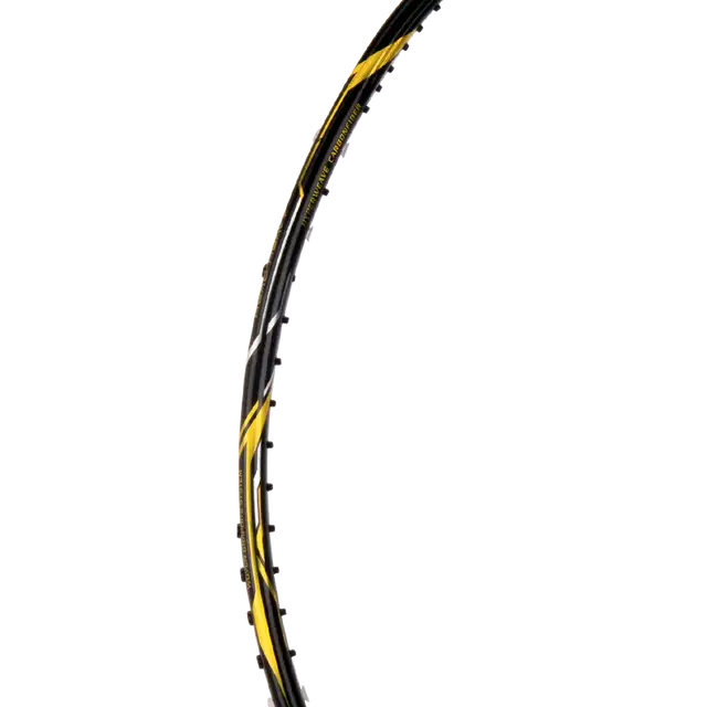 Hundred Atomic X Dark Sword 4U Badminton Racket - White/Black