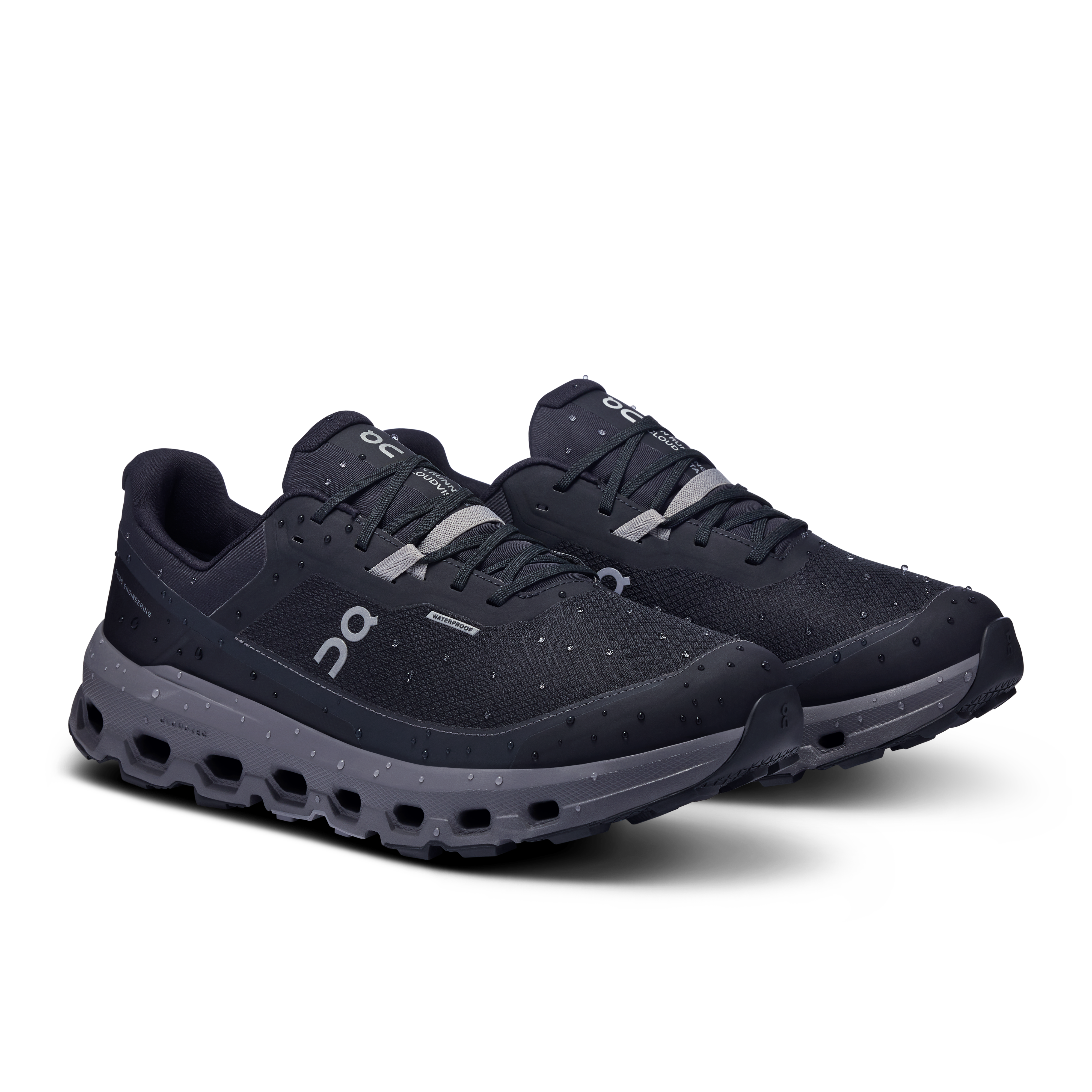 On Running Cloudvista 2 Waterproof Running Shoe Men - Black/Eclipse