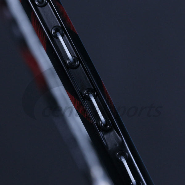 Ashaway Superlight 7 Hex Badminton Racket - Silver/Red Badminton Rackets Ashaway