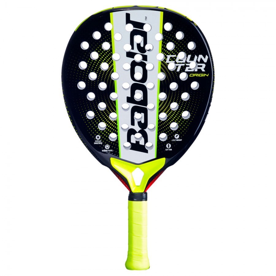 Babolat Counter Origin Padel Racket - Yellow Yellow One Size Padel Babolat
