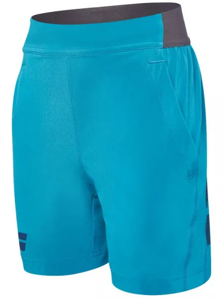 Babolat Performance Short Boys Mosaic Blue 2BS18061 Clearance Babolat