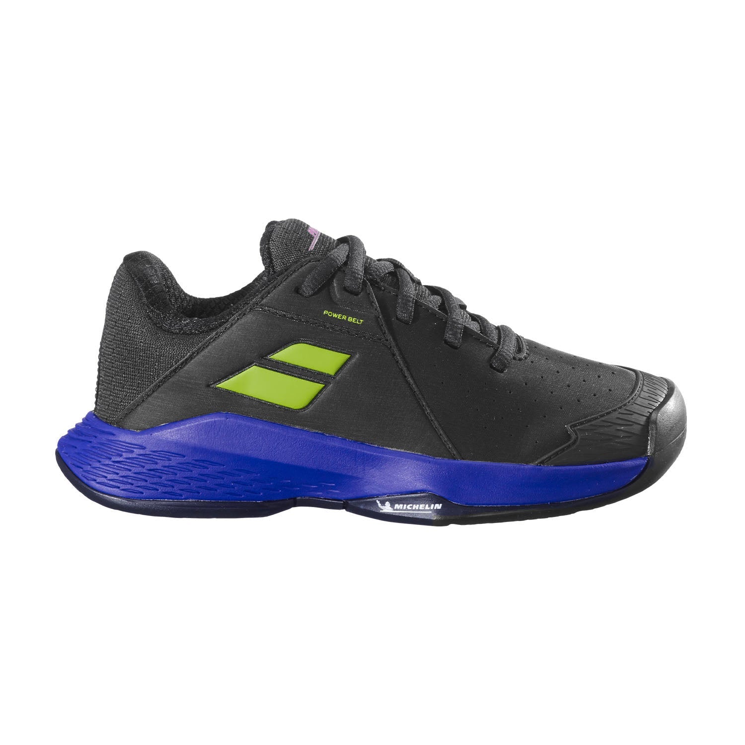 Babolat Propulse Junior All Court Tennis Shoe Boy, Black/Blue, front view