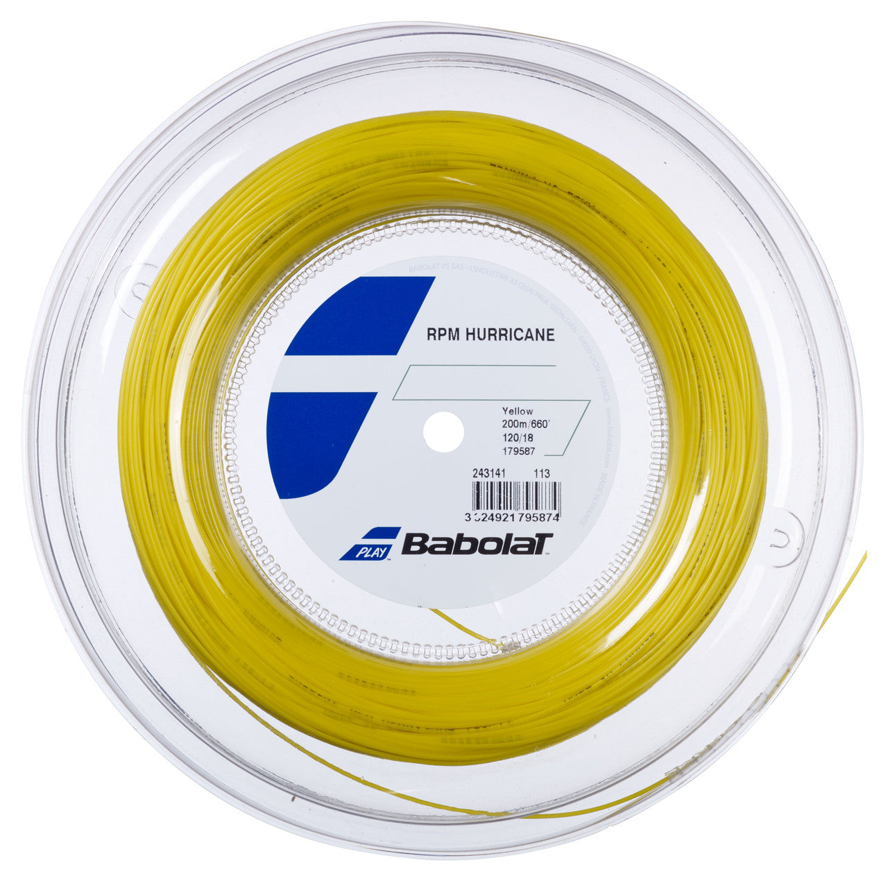 Babolat RPM Hurricane 200M 243141 1.20mm String (Reel) Babolat