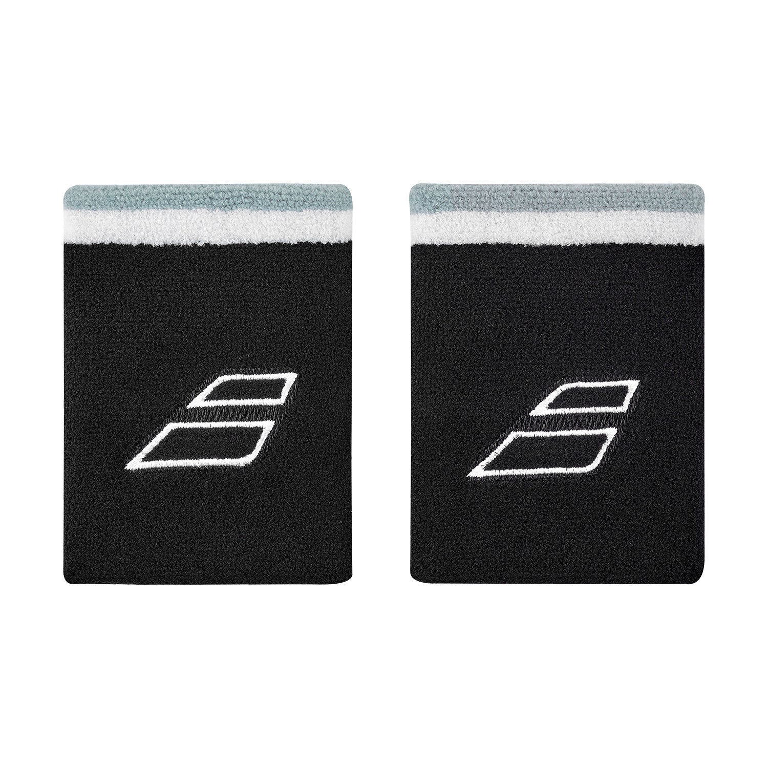 Babolat Terry Jumbo Wristband Unisex - Black/White
