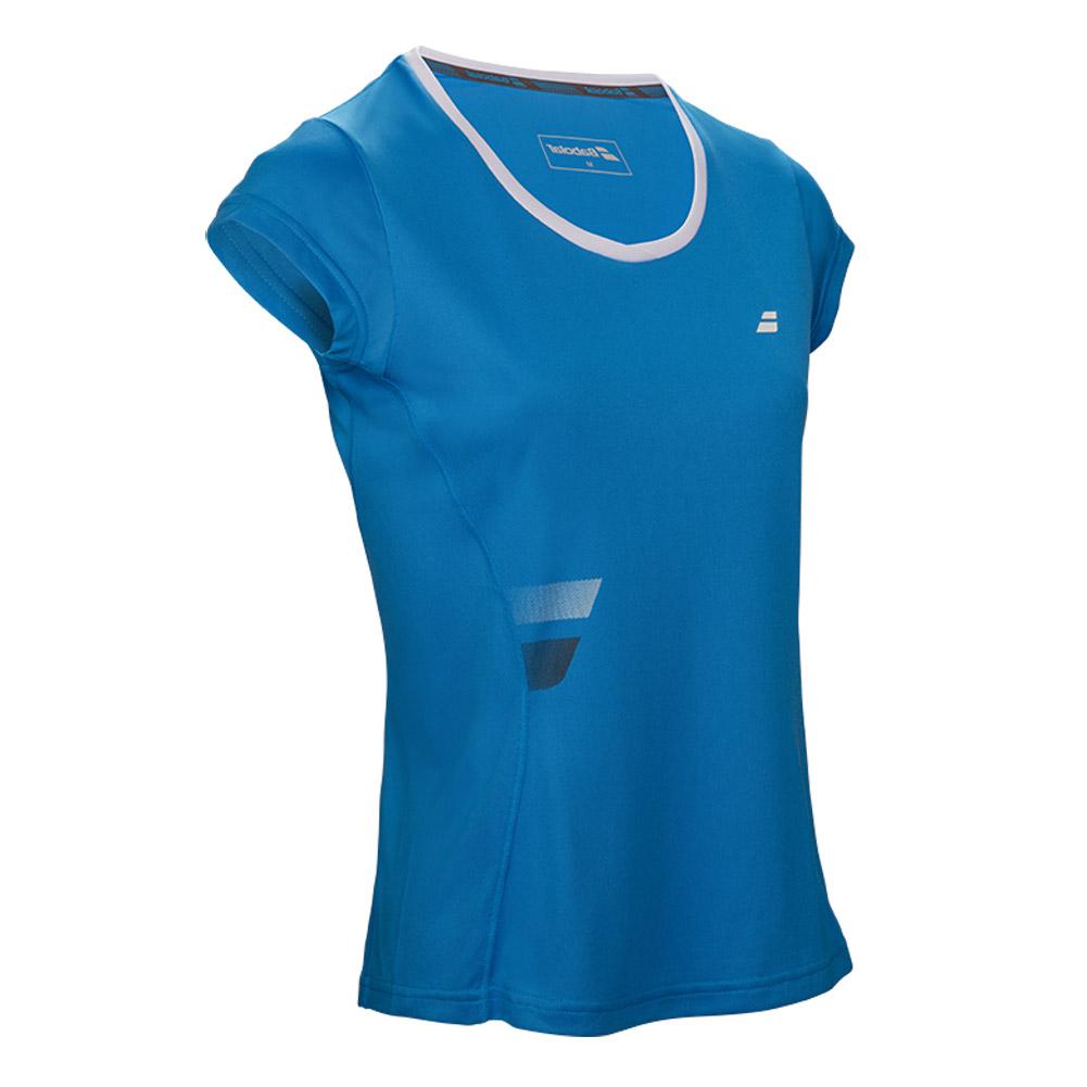 Babolat Core Flag Club T-Shirt Women - Blue
