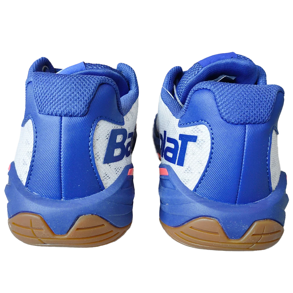 Babolat Shadow 4 Badminton Shoe Men - White/Blue Badminton Shoes Babolat