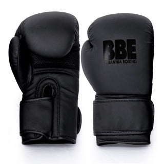 Fitness Mad Matte Black Boxing Gloves 14oFitness Mad (BBEM906) Boxing Gloves Matte Black 14oz z BBEM905 MATTE BLACK 14OZ Accessories Fitness Mad