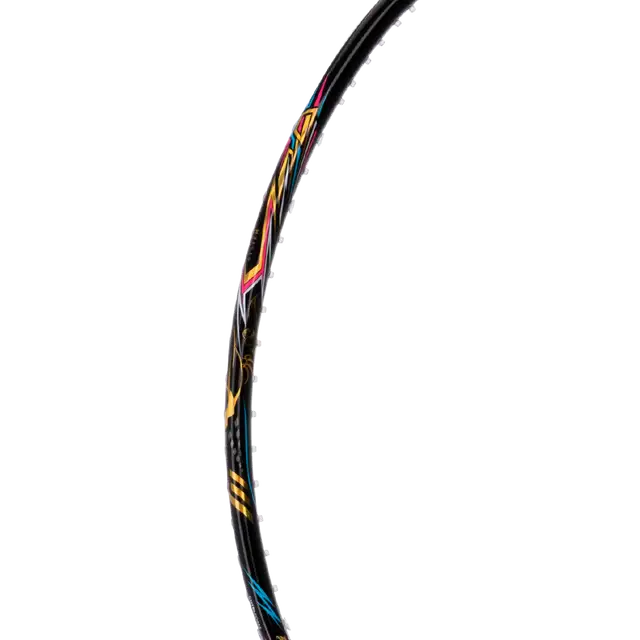 Hundred Battle 700 4U Badminton Racket - Black/Gold/Blue