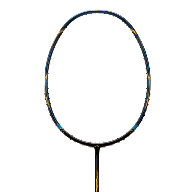 Hundred Atomic X Black Knight 4U Badminton Racket - Black/Navy Badminton Rackets Hundred