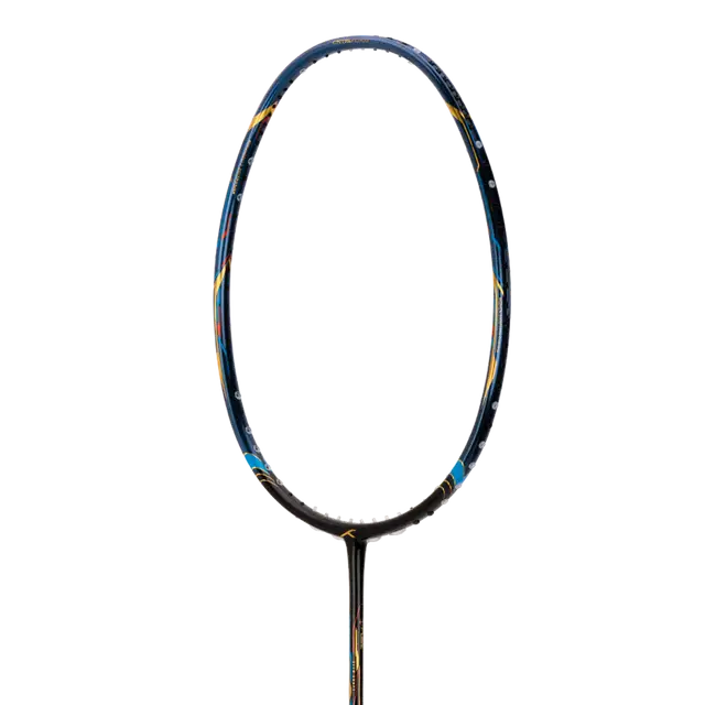 Hundred Atomic X Black Knight 4U Badminton Racket - Black/Navy Badminton Rackets Hundred