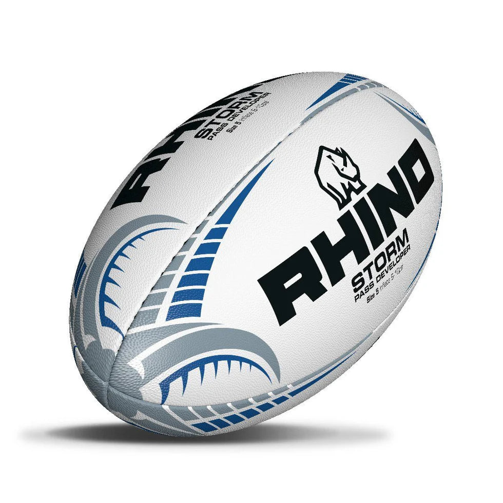Rhino Storm Pass Developer Rugby Skills Ball