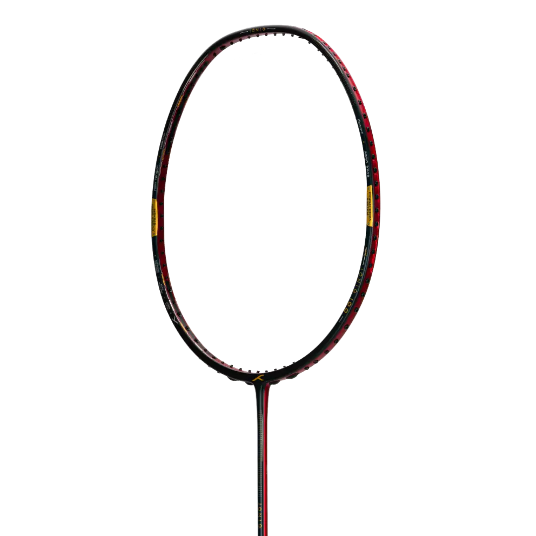 Hundred Ioniq 100 3U Badminton Racket - Black/Red Badminton Rackets Hundred