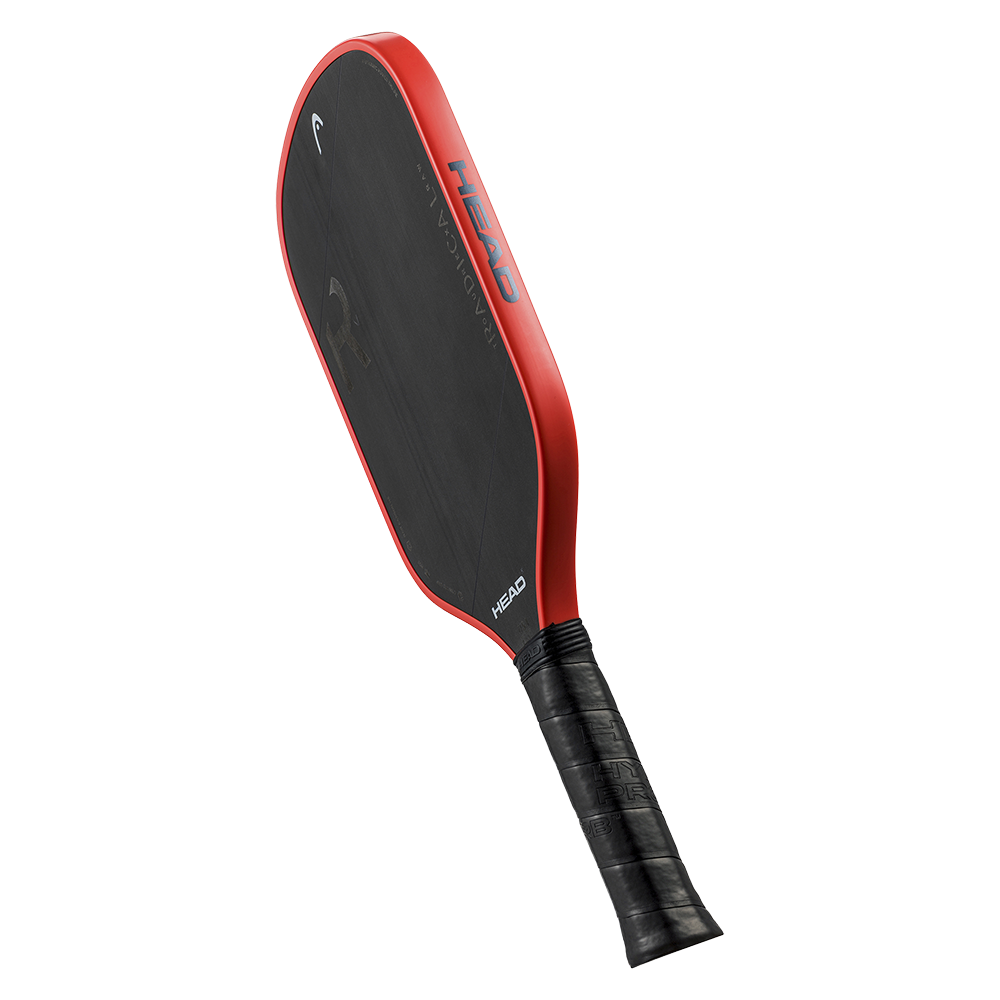 Head Radical Tour EX RawPickleball Paddle, Black/Red, detail view
