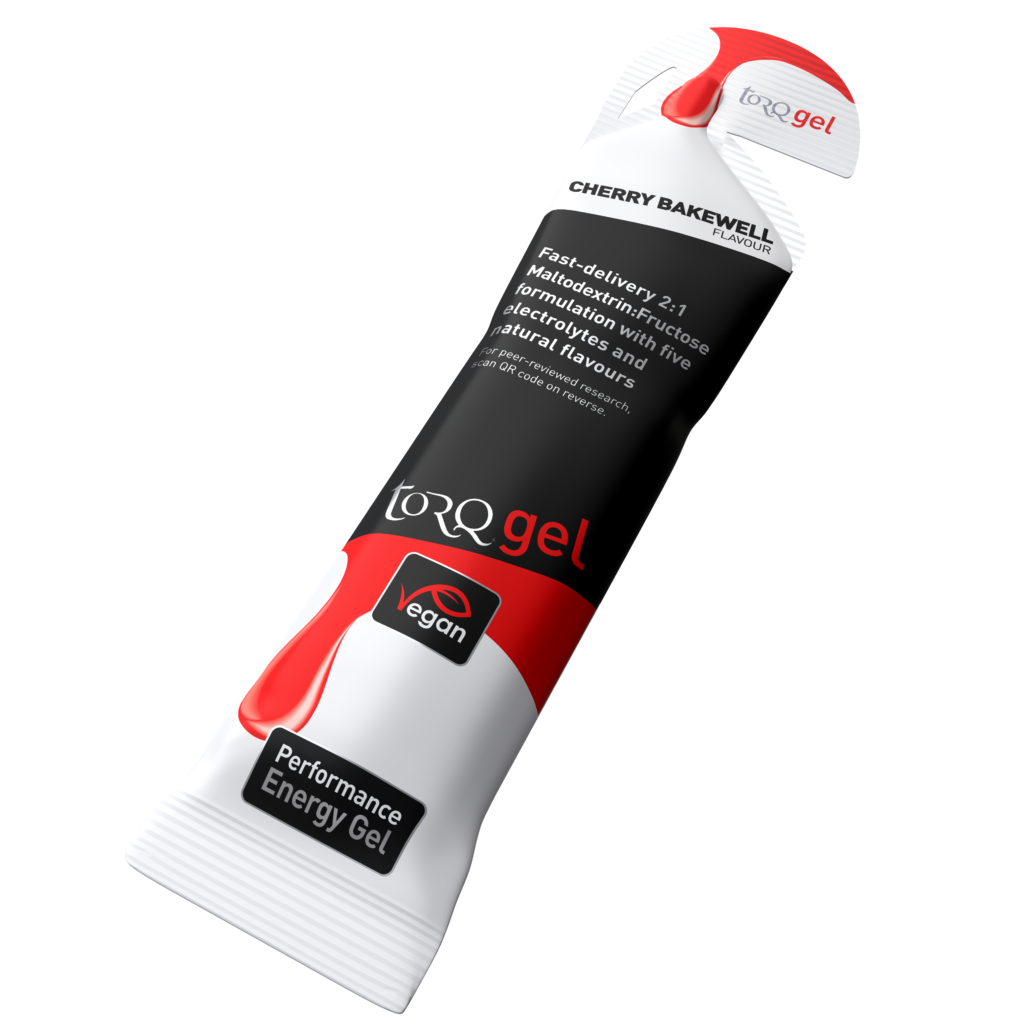 TORQ Energy Gel - Cherry Bakewell (Box of 15 x 45g) TestColour One Size Nutrition Torq
